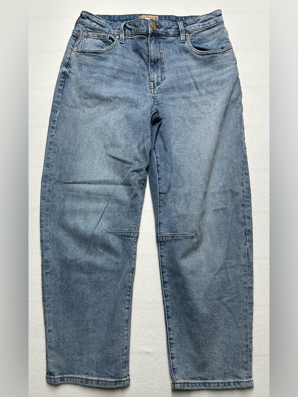 KUT from the Kloth Ashley Slouchy Barrel Jeans Women’s 6 High Rise Crop